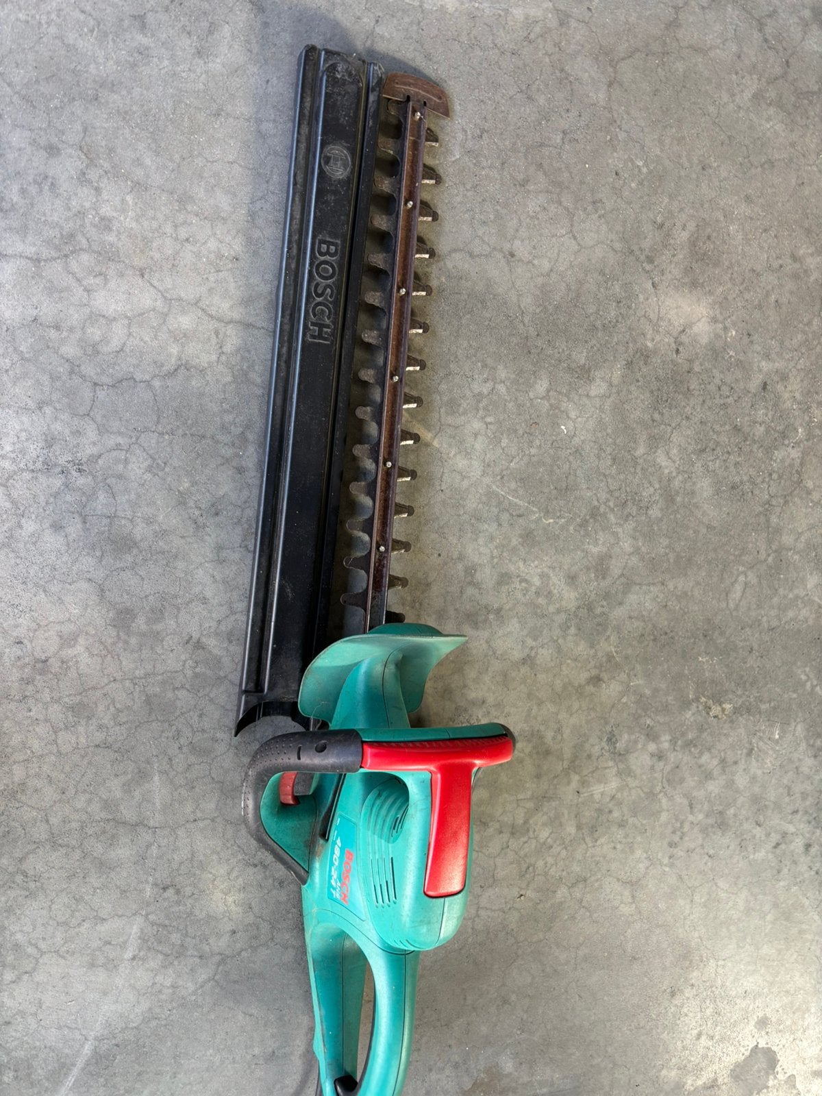 Bosch heggeschaar ah5 480 24t, Ophalen of Verzenden, Zo goed als nieuw, Elektrisch