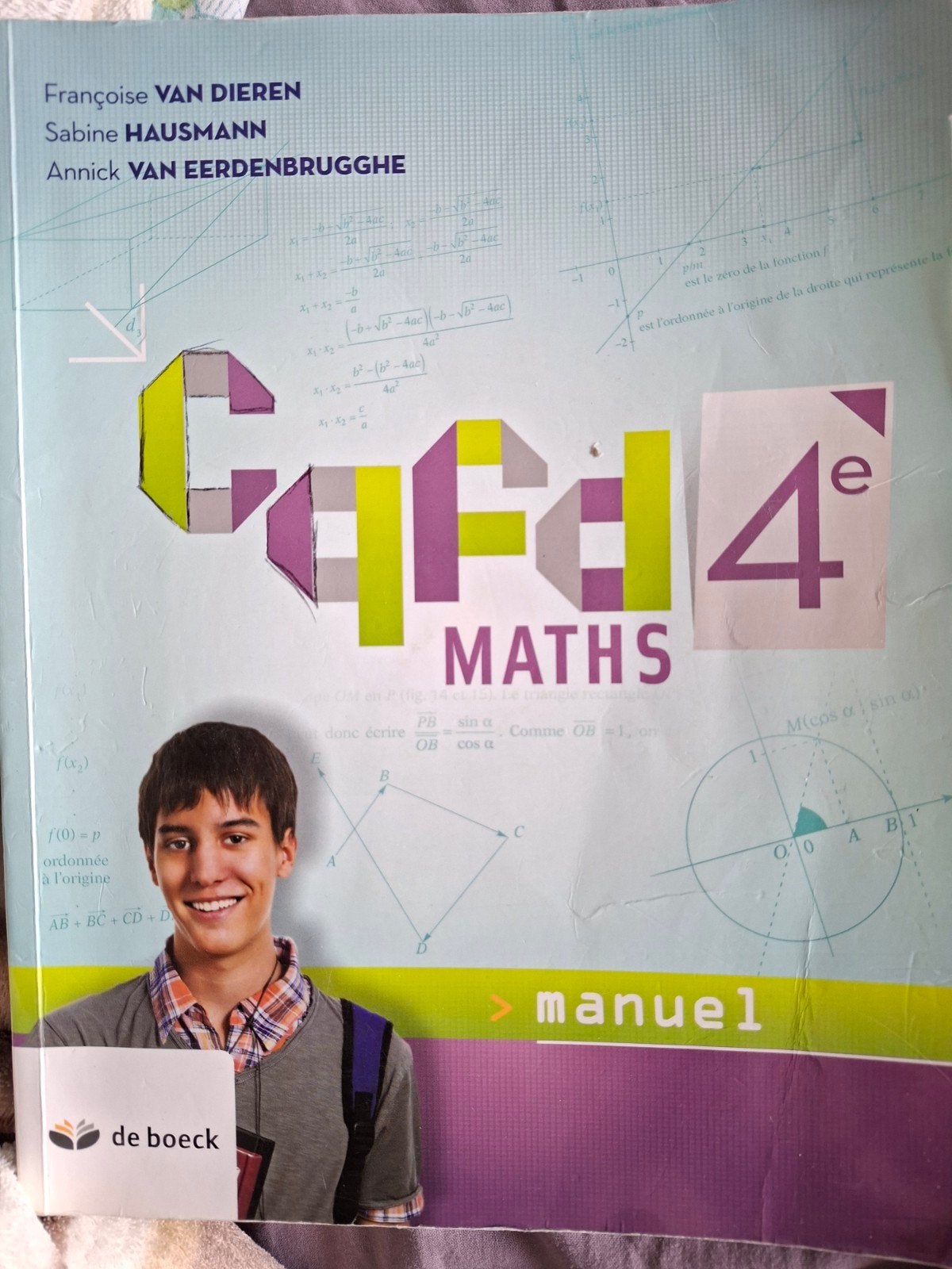 cqfd mahs 4e, Livres, Enlèvement, Comme neuf, Secondaire, Mathématiques A