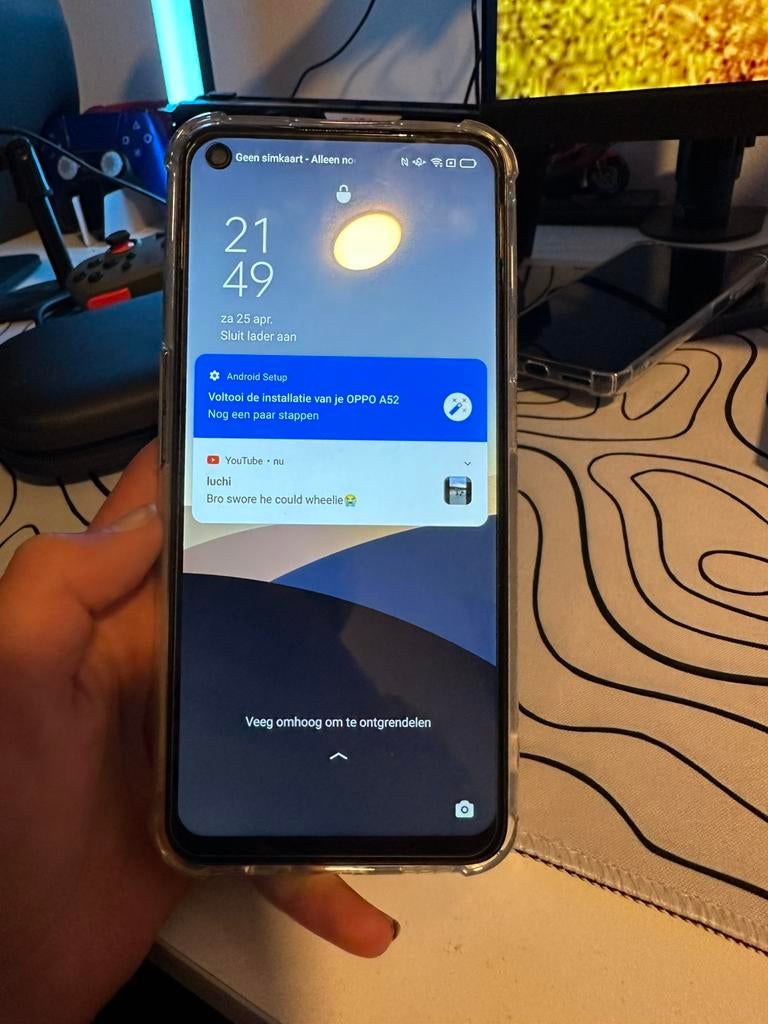 Oppo a52, Ophalen, Zo goed als nieuw
