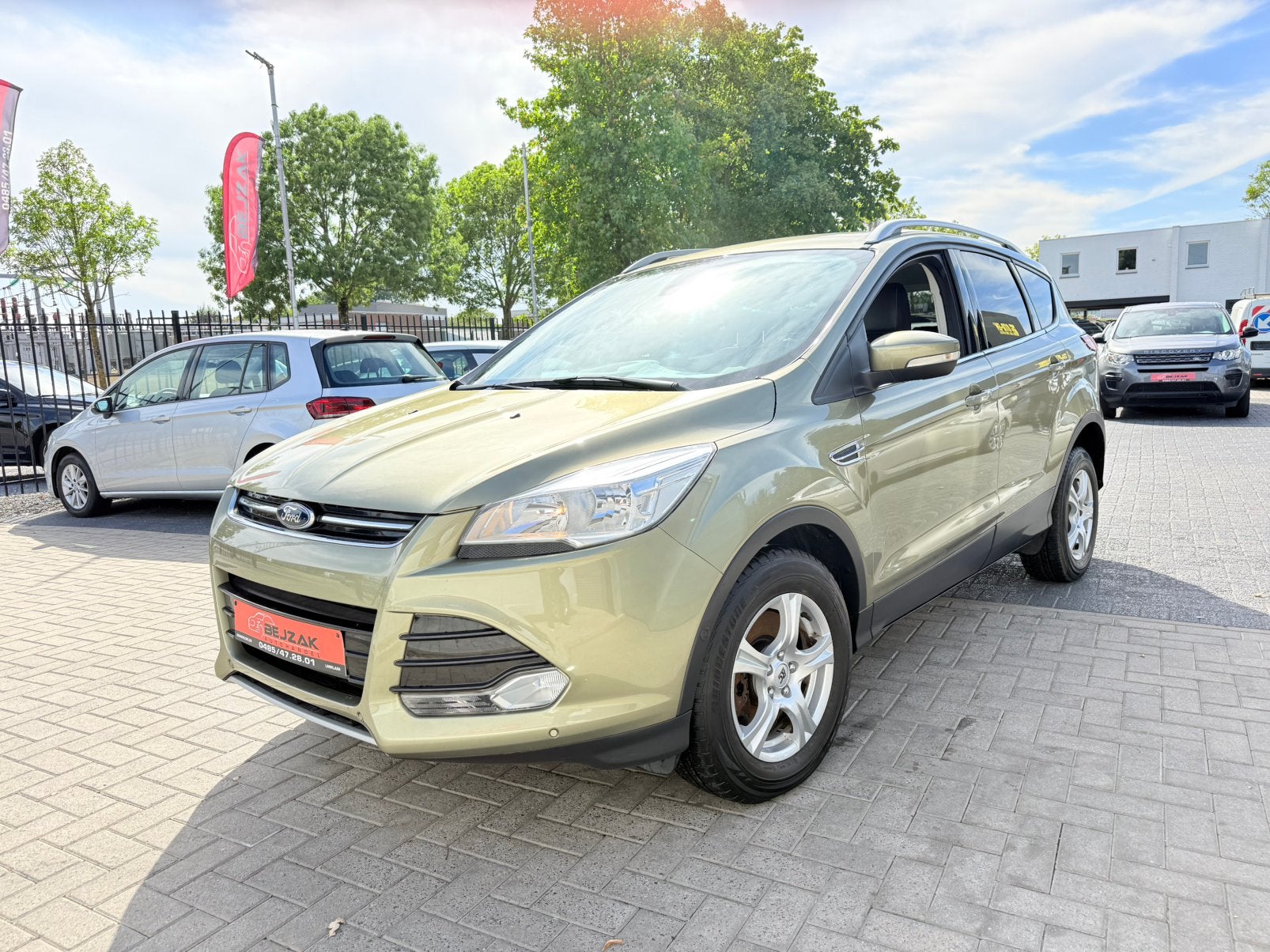 Ford kuga 2.0tdci titanium 1j garantie, Auto's, Ford, Euro 5, Leder, Bedrijf, Kuga