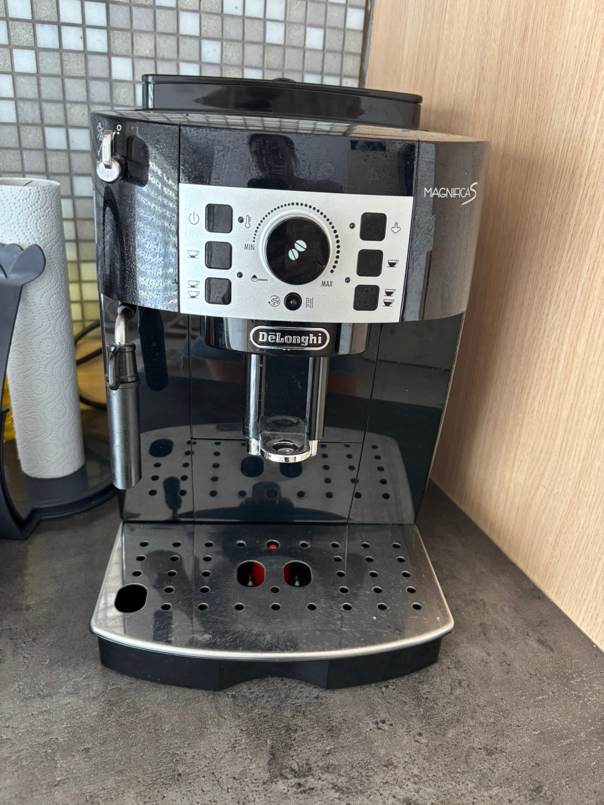 Koffiemachine, Koffiemachine, Koffiebonen, Zo goed als nieuw, Ophalen