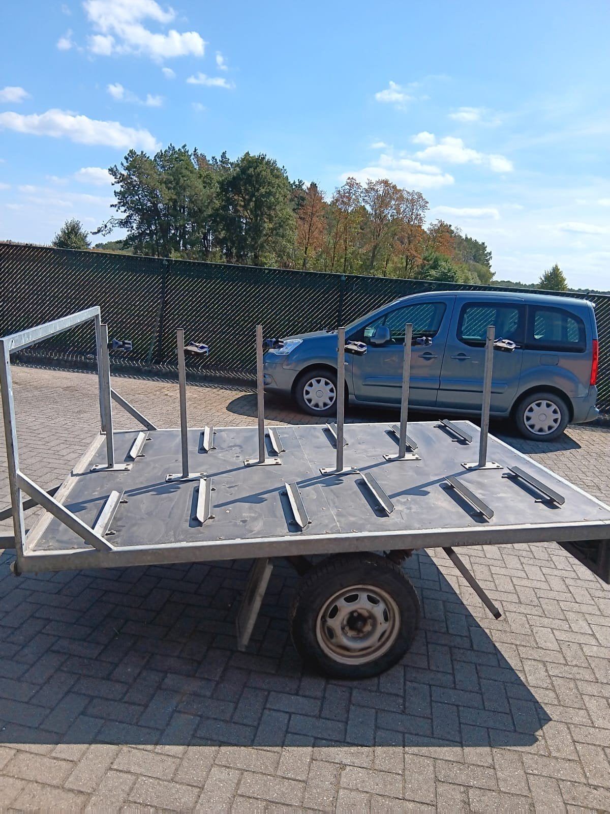 fiets aanhangwagen/remork, Ophalen, Zo goed als nieuw