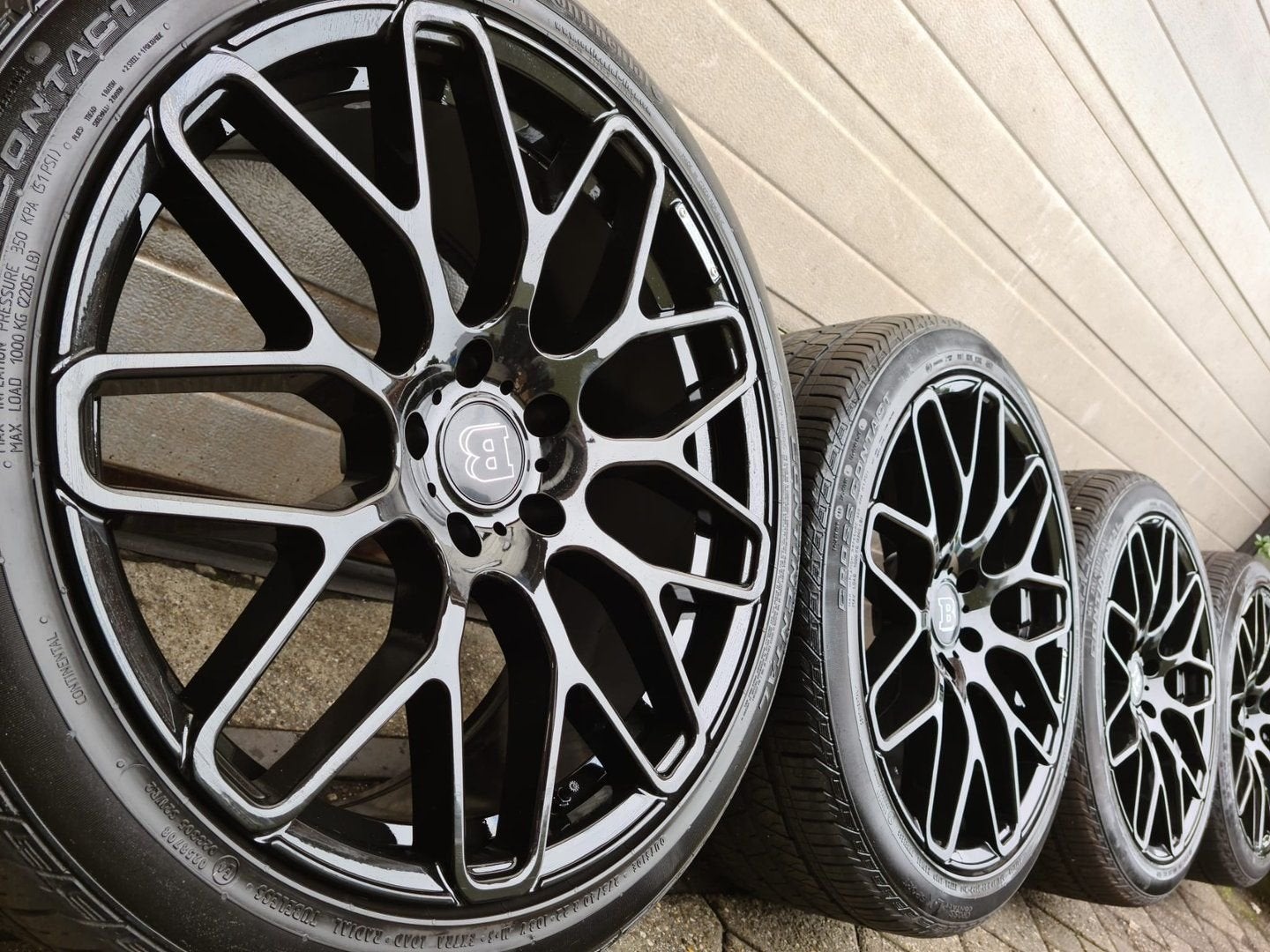 22 " Mercedes G Klasse Brabus G500 G55 G63 W463 W464 velgen, Neuf, Pneus et Jantes, 295 mm, Véhicule de tourisme