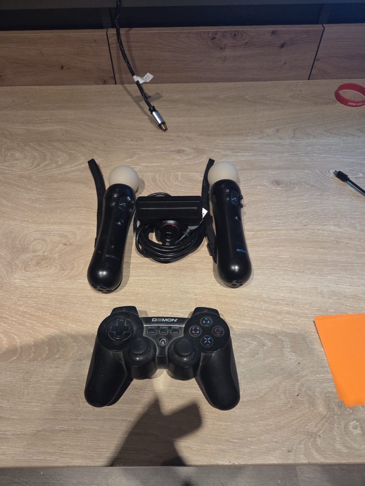 ps3 controllers en camera te koop !, Ophalen, Gebruikt, PlayStation 3, Controller