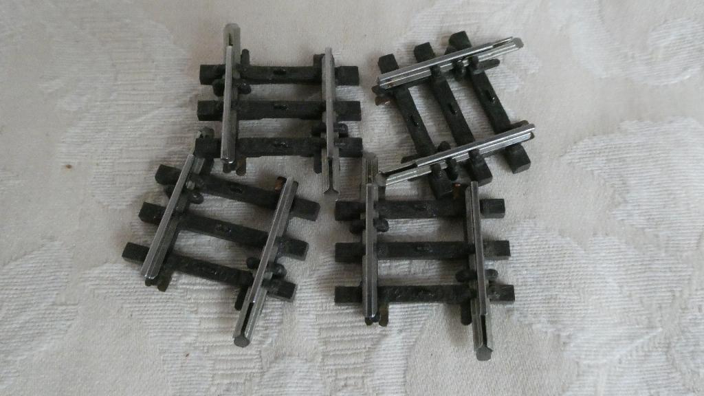 4 rails Märklin 2204., Hobby & Loisirs créatifs, Analogique, Rails, Utilisé, Courant continu ou Courant alternatif