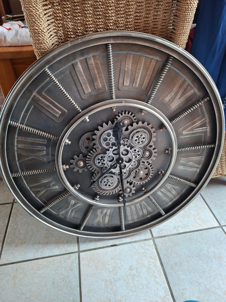 Grande horloge 80 cm, Maison & Meubles, Accessoires pour la Maison | Horloges, Enlèvement