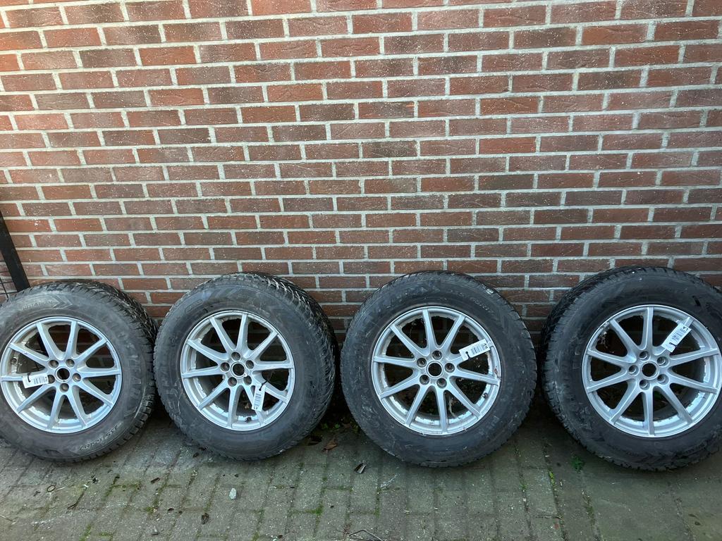 4 aluminium banden met velg, Pneus et Jantes, Pneus hiver, 17 pouces, Enlèvement