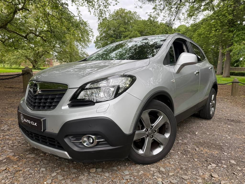Opel Mokka 1.4i Turbo AUTOMAAT LEDER CAMERA NAVI XENON 1stE, Auto's, 158 g/km, Zwart, Leder, Verlengde garantie