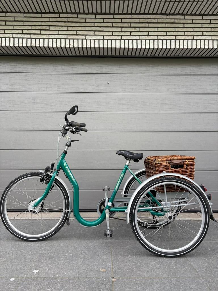 Tri-Bike Classic elektrische driewieler in nieuwstaat, Ophalen of Verzenden, Zo goed als nieuw, Elektrische rolstoel