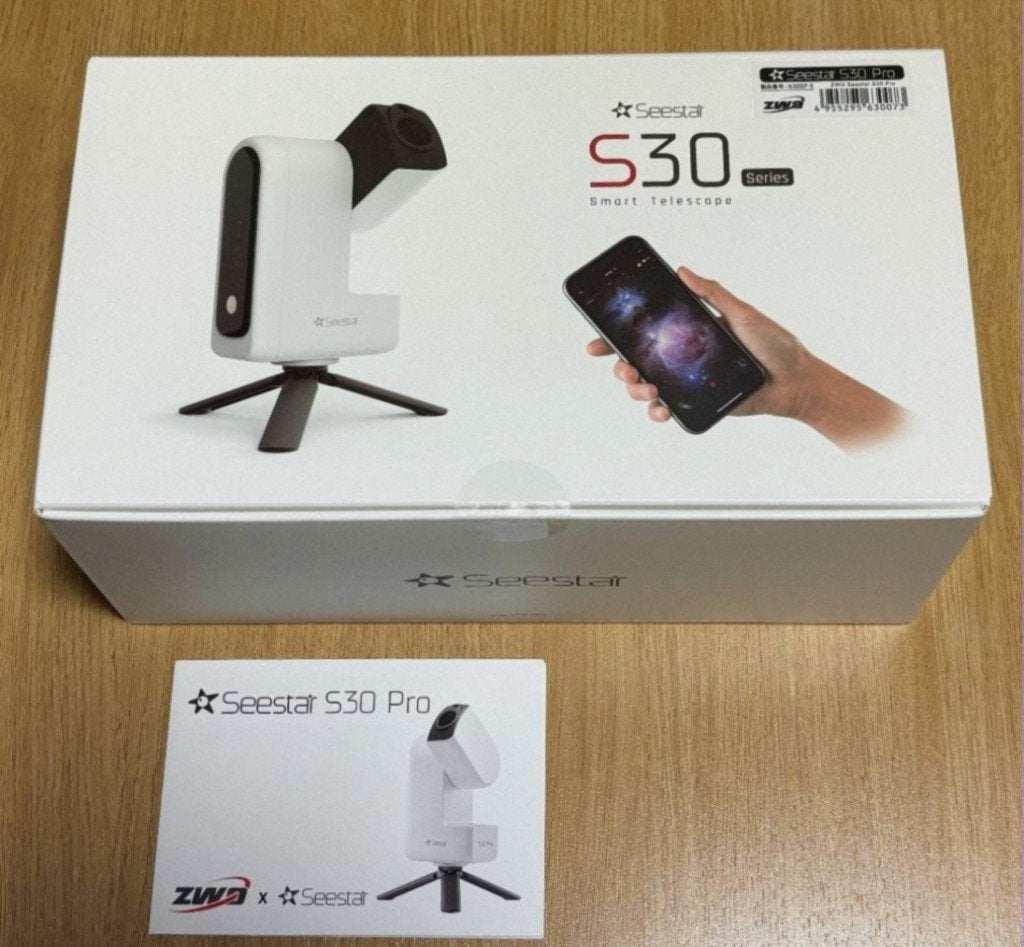 Telescopen Seestar S30 Pro, TV, Hi-fi & Vidéo, Matériel d'optique | Télescopes, Enlèvement ou Envoi, Neuf, 200 mm ou plus, Télescope réfracteur (lentilles)