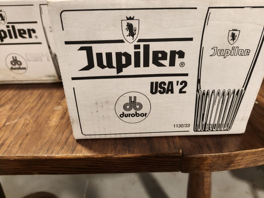 Jupiler glazen WK 94 USA nieuw in de doos, Verzamelen, Ophalen, Nieuw, Bierglas