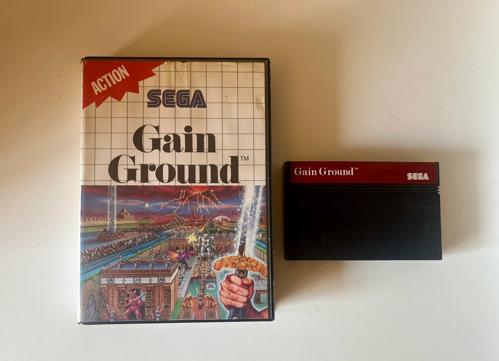 Système Sega Master Gain Ground, Enlèvement, Comme neuf