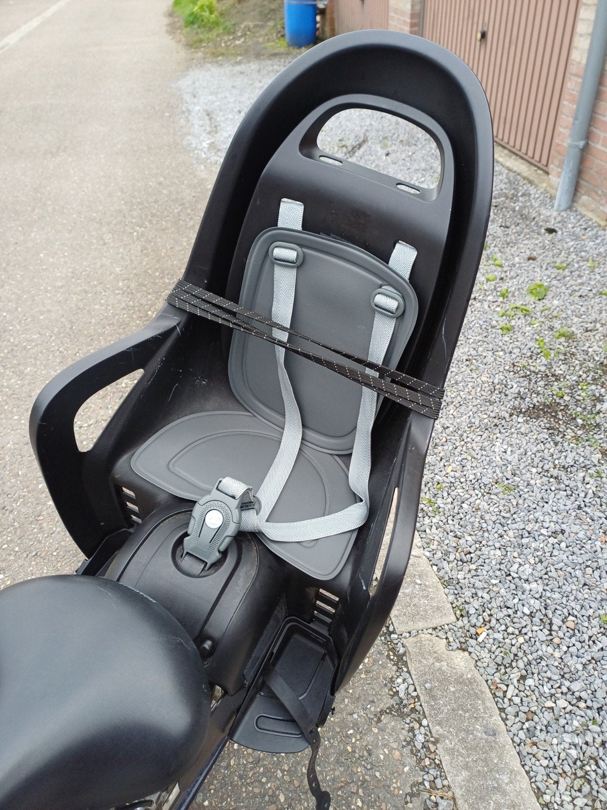 Kinderzitje Polisport achteraan, Ophalen, Achterzitje, Polisport, Gebruikt