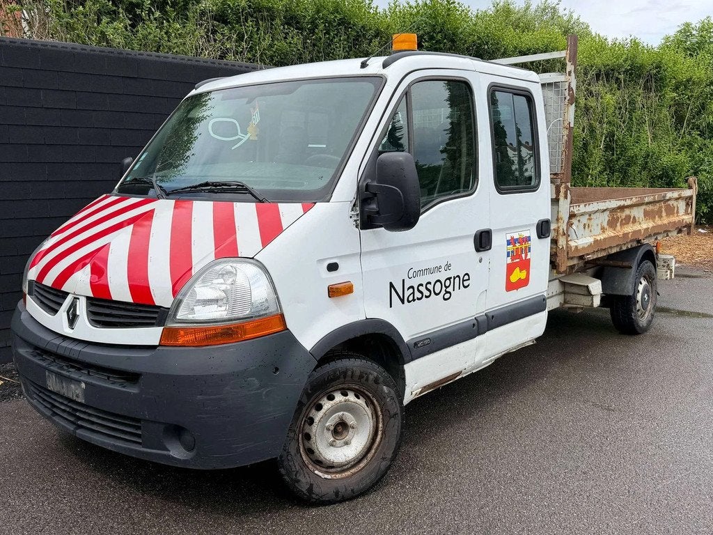 Renault Master 2.5 dCi 35+BENNE BASCULANTE+6 PLACES+DOUBLE C, 145 ch, Achat, 4 portes, Entreprise
