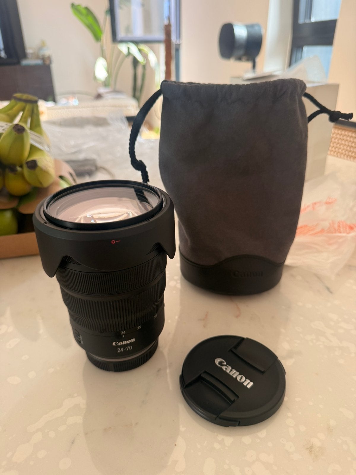 Canon rf 24-70 mm 2.8 (gloednieuw), Audio, Tv en Foto, Ophalen, Zo goed als nieuw, Canon, Canon RF