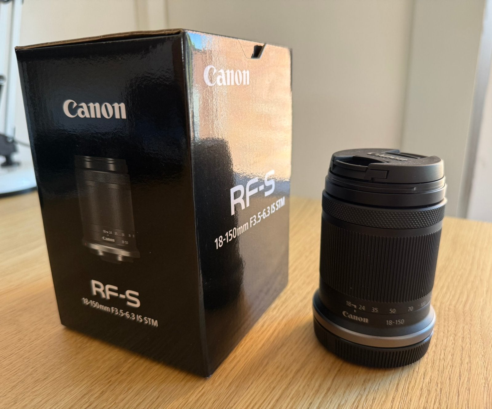 Canon RF-S 18-150 mm f/3.5-6.3 IS STM comme neuf, TV, Hi-fi & Vidéo, Photo | Lentilles & Objectifs, Enlèvement, Comme neuf