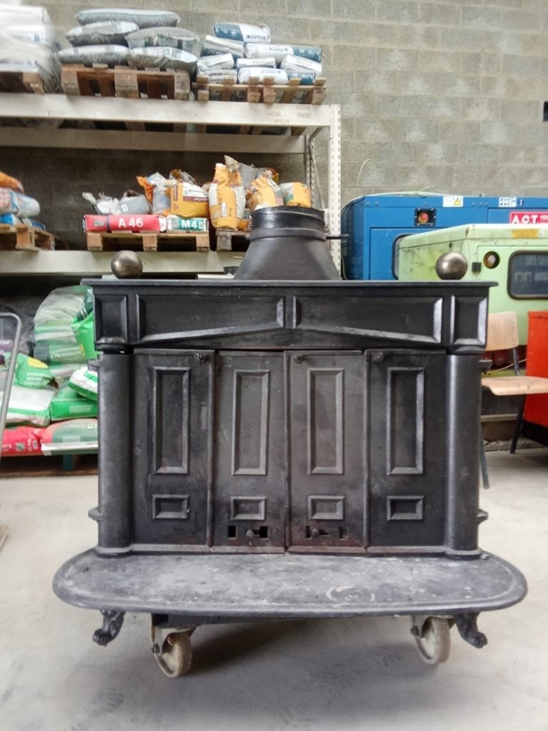 Poêle à bois GODIN COLONIAL, Maison & Meubles, Poêles, Enlèvement ou Envoi, Utilisé, Bois, Autoportant