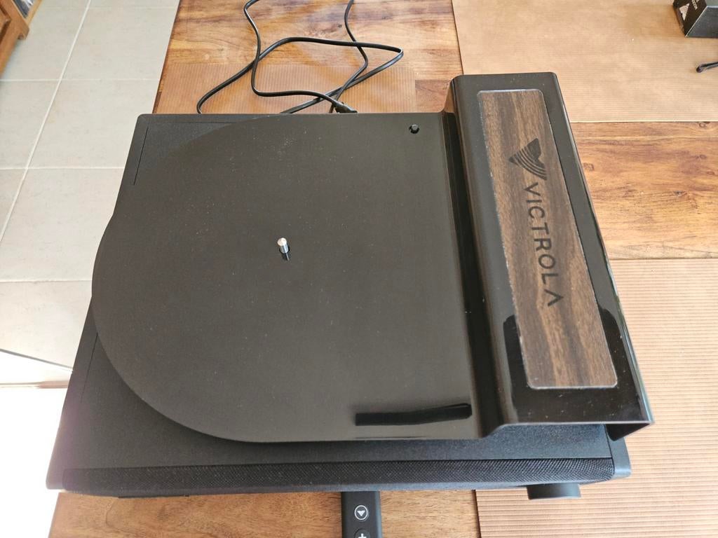 Victrola design platenspeler, Ophalen, Platenspeler