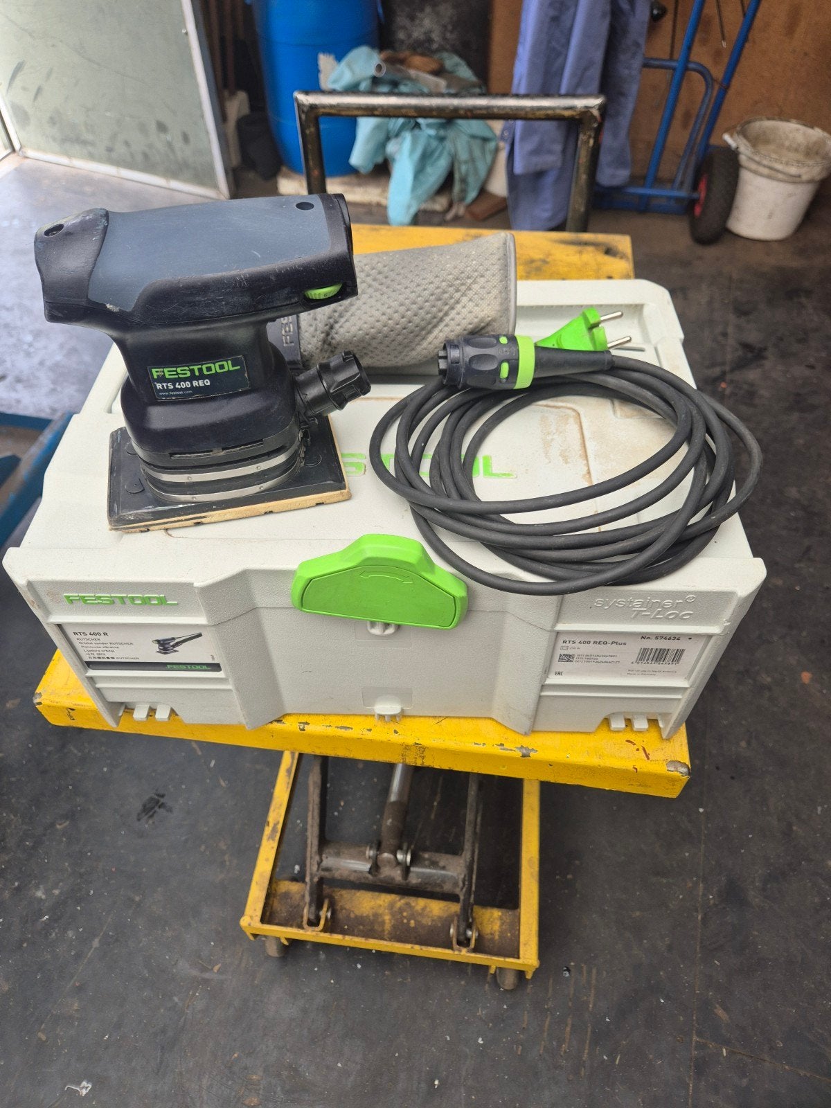 Festool RTS 400 EQ vlak / excenter schuurmachine, Ophalen, Zo goed als nieuw, Festool