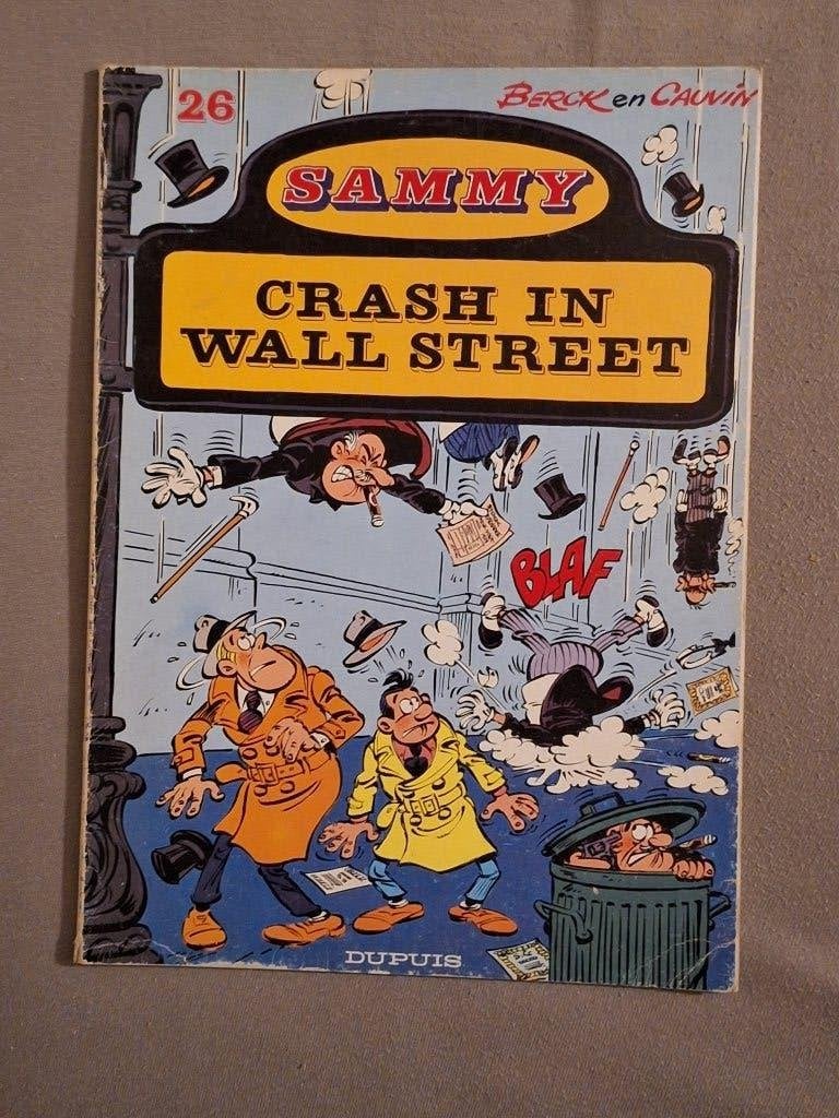 Sammy 26: crash in Wall street, Eén stripboek, Ophalen of Verzenden, Gelezen