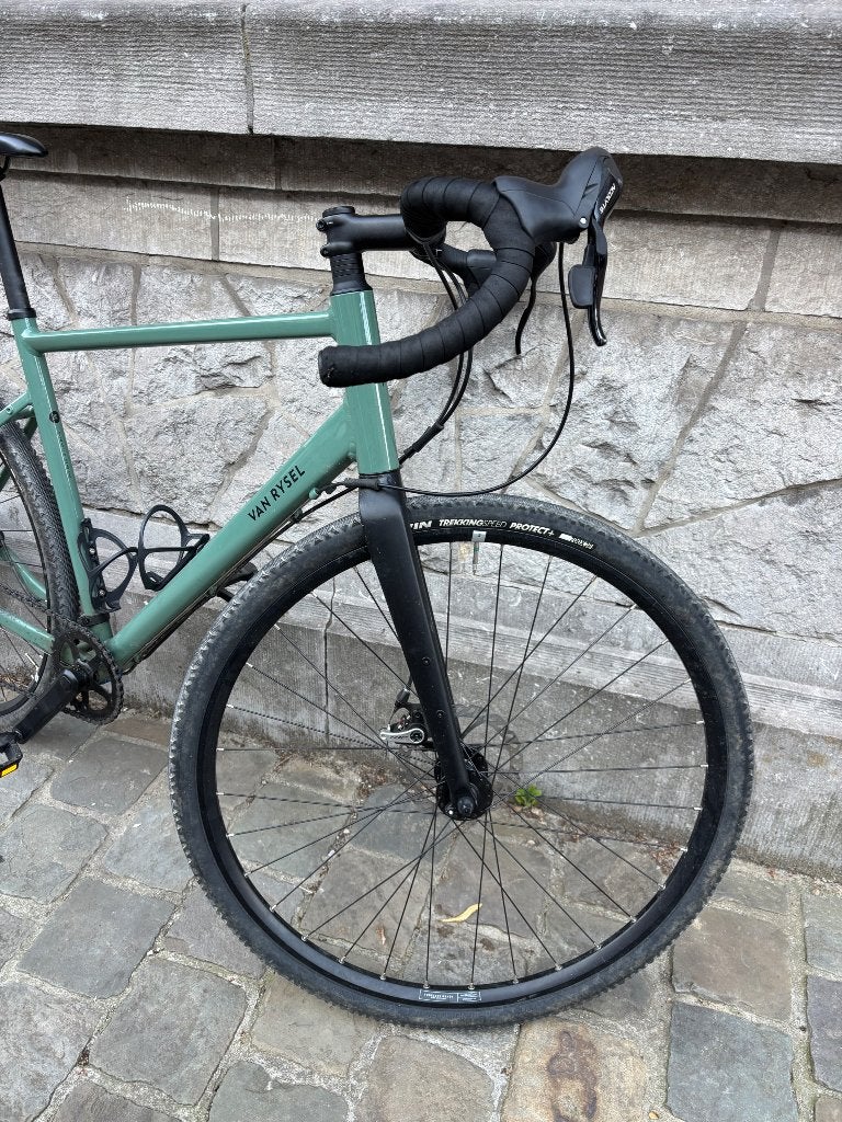 Vélo Gravel Van Rysel taille L, Vélos & Vélomoteurs, Autres marques, Moins de 10 vitesses, Comme neuf, Enlèvement