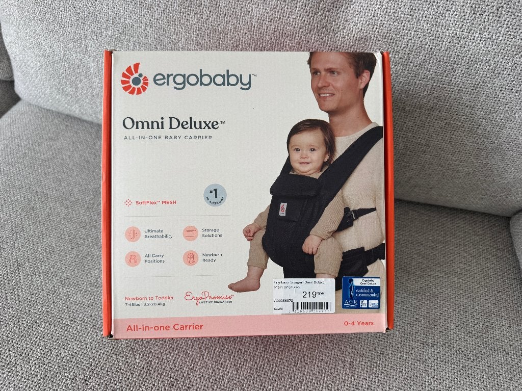 Ergobaby Omni Deluxe All In One baby carrier – draagzak, Enfants & Bébés, Autres marques, Porte-bébé, Comme neuf, Enlèvement