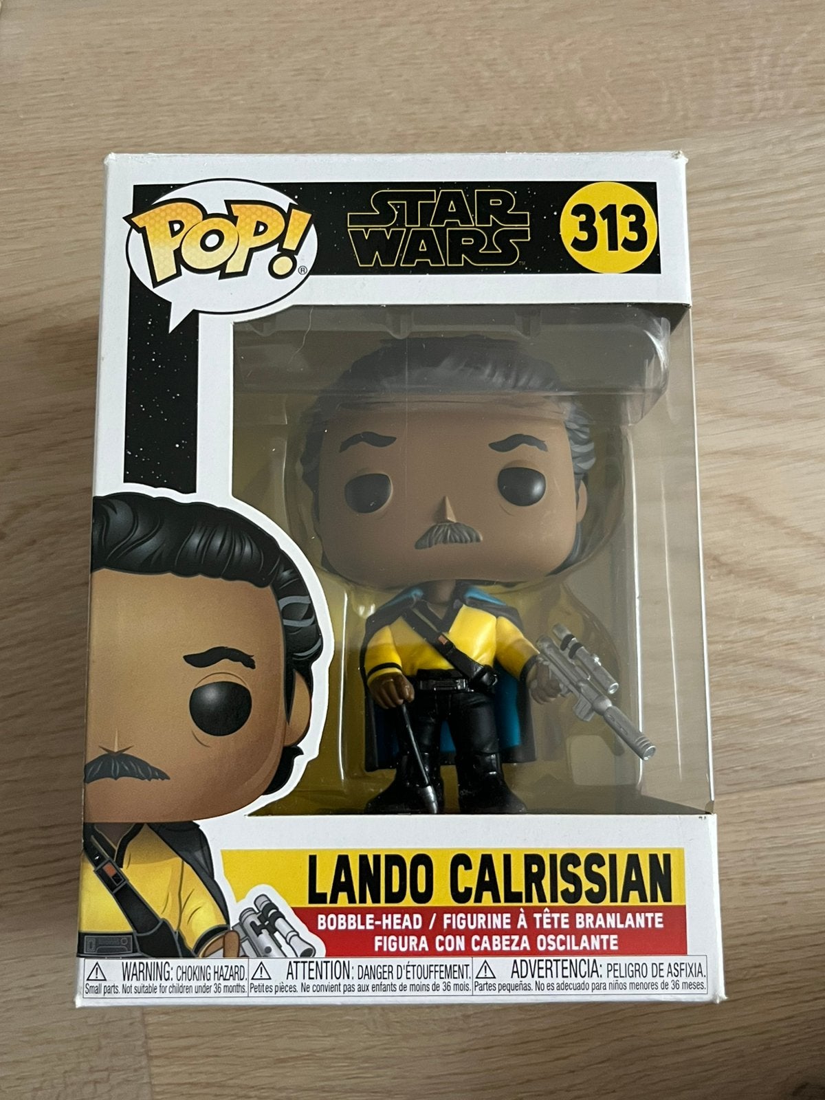Star wars funko: Lando Calrissian (313), Verzamelen, Verzenden, Zo goed als nieuw