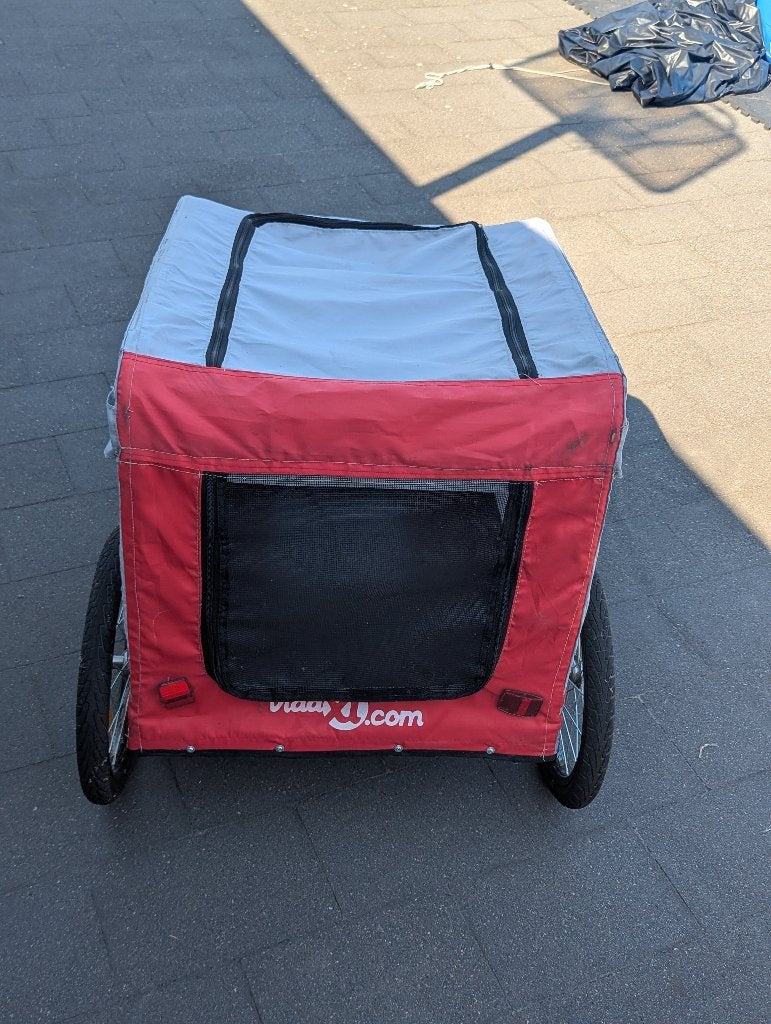 Remorque à vélo, Vélos & Vélomoteurs, Remorque pour chien, 20 à 40 kg, Comme neuf, Enlèvement