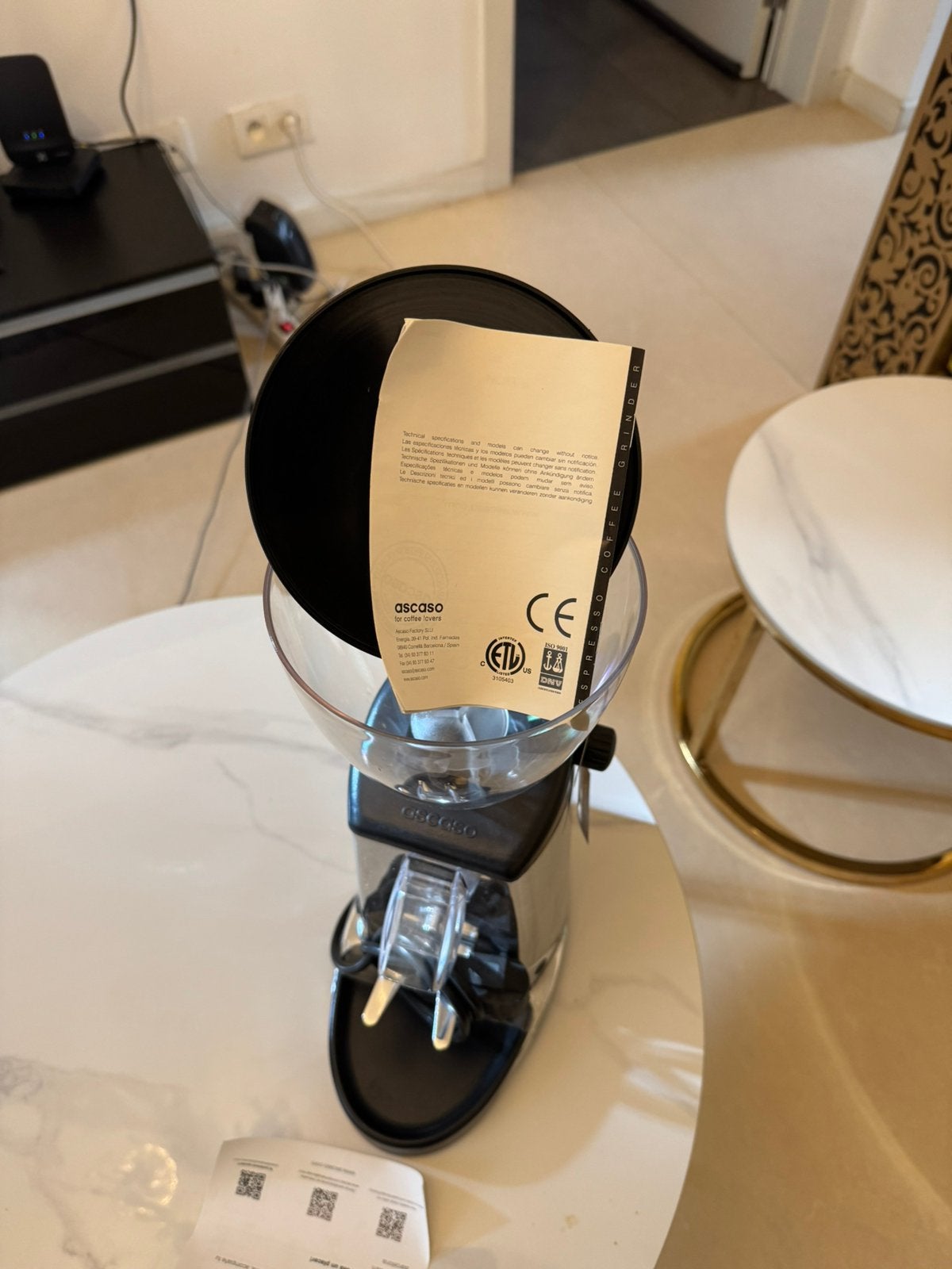 Automatische koffiemolen, Ophalen of Verzenden, Zo goed als nieuw, Koffiemolen