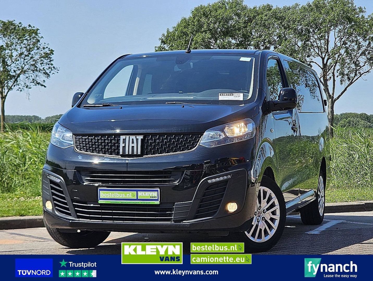 Fiat SCUDO 2.0 ac dubbel cab EURO6, Auto's, Bestelwagens en Lichte vracht, Zwart, Bedrijf, Cruise Control, Handgeschakeld