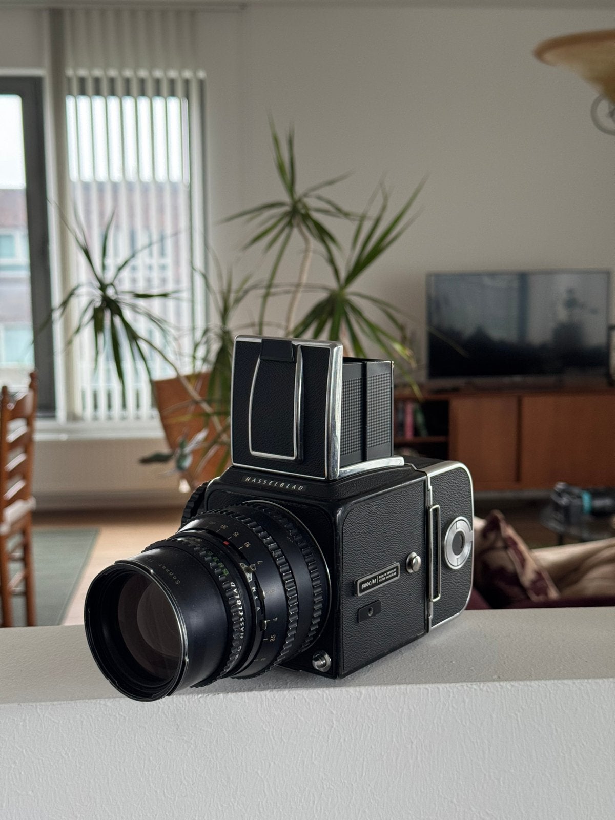 Hasselblad 500 c/m, TV, Hi-fi & Vidéo, Enlèvement, Utilisé, Reflex miroir