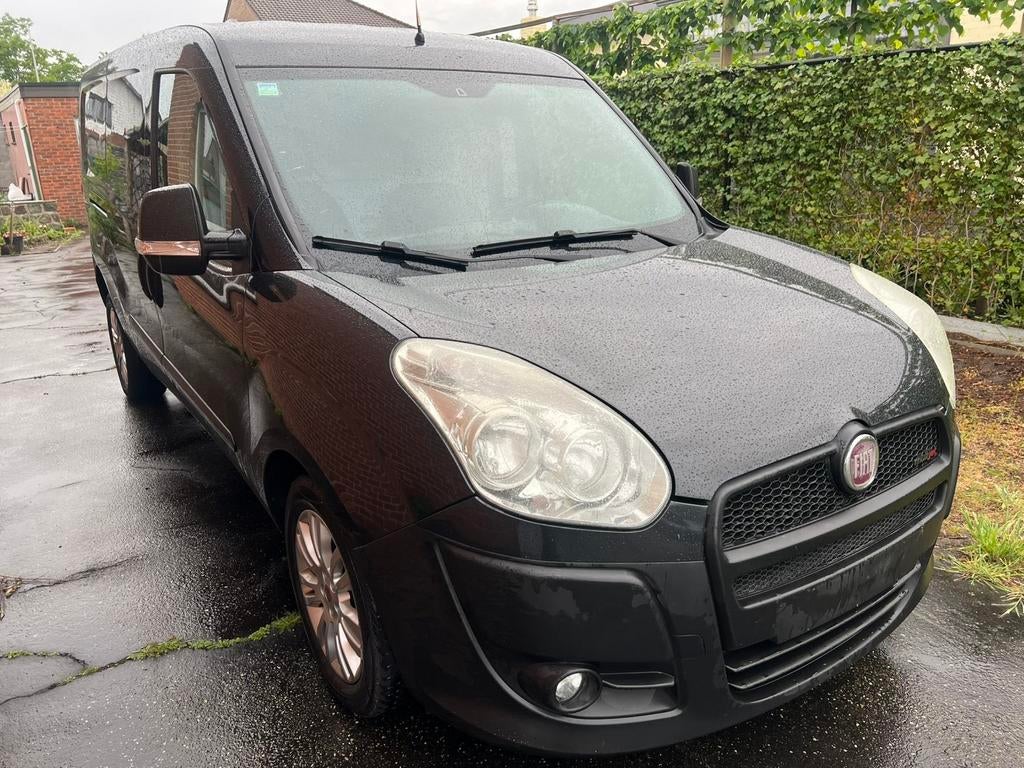 FIAT DOBLO 1.6 DIESEL, Auto's, Doblo, Zwart, Bedrijf, Grijs