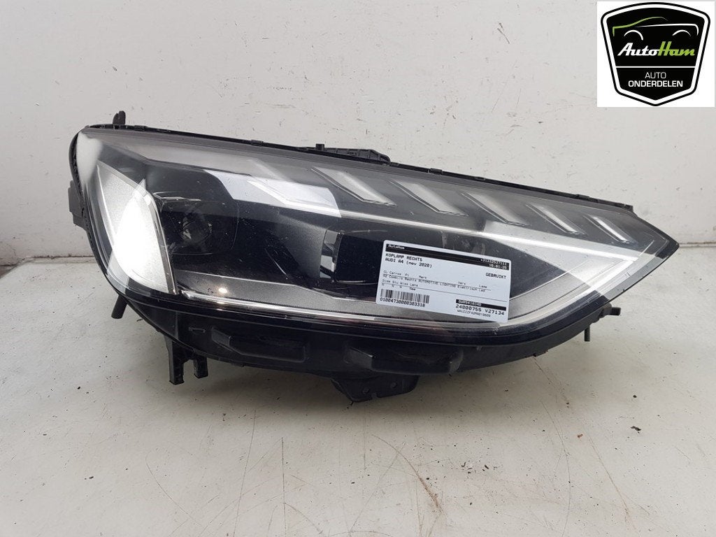 KOPLAMP RECHTS Audi A4 Avant (B9) (|8W0941034D|), Gebruikt, Audi