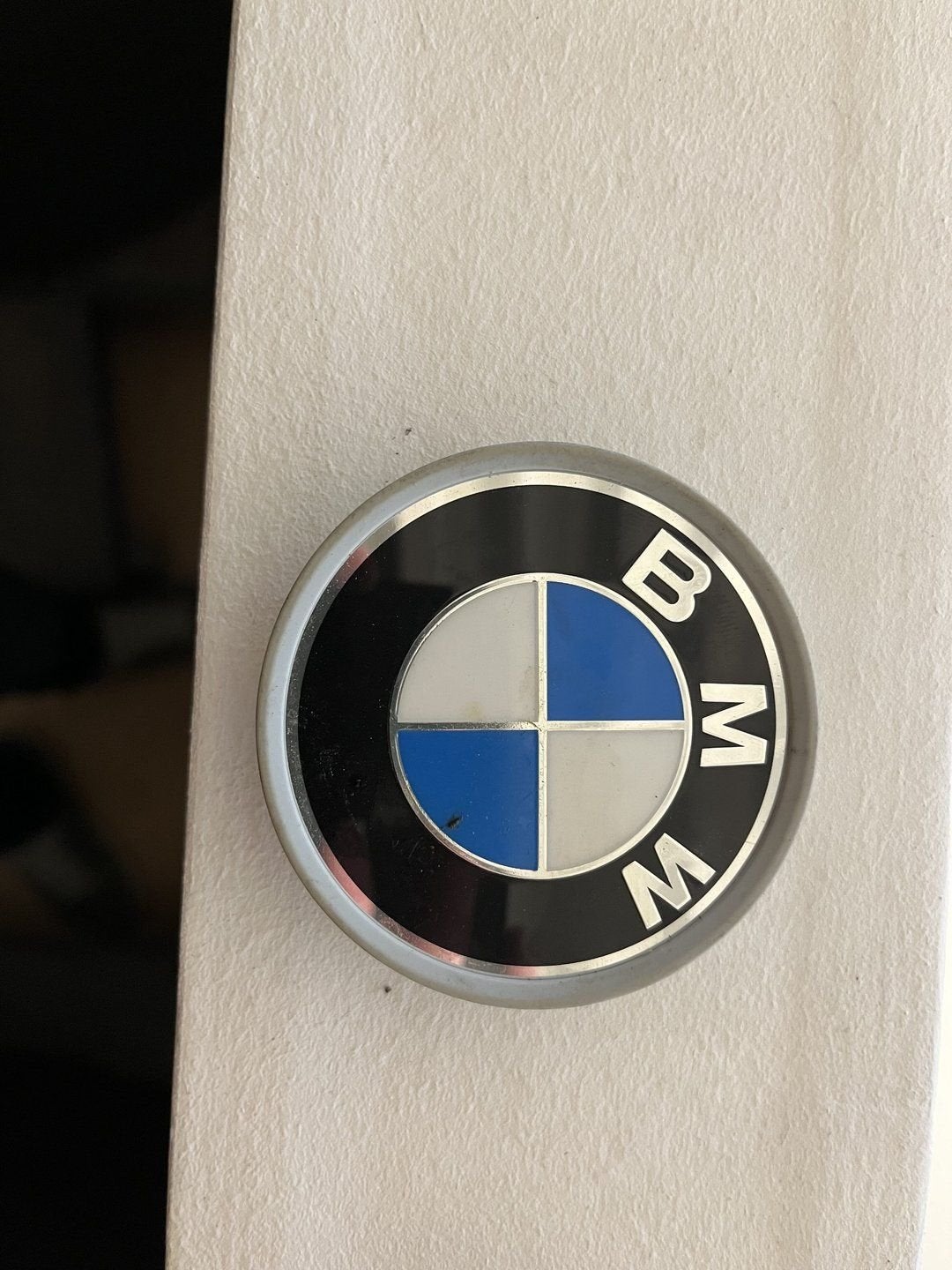 6x BMW hart naafkapjes, -, Utilisé, -, -