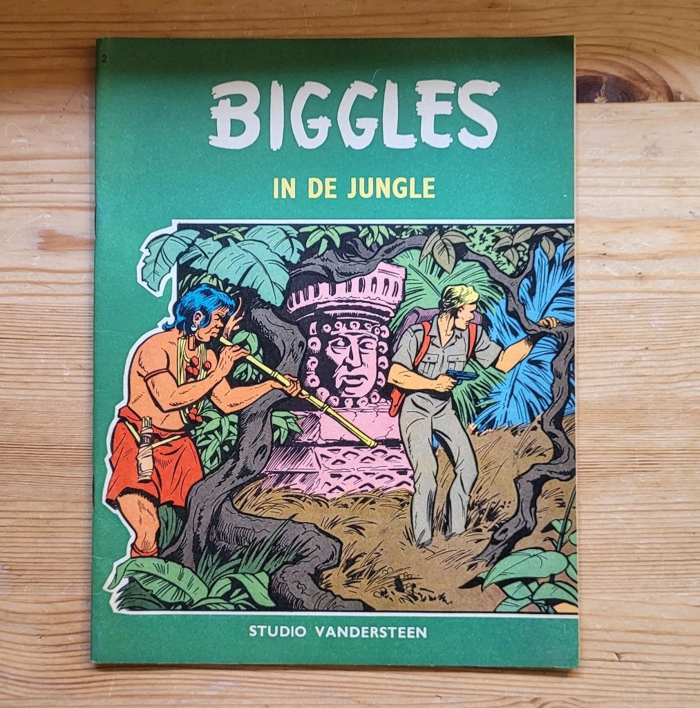 BIGGLES in de jungle, Boeken, Ophalen of Verzenden, Zo goed als nieuw, Willy Vandersteen