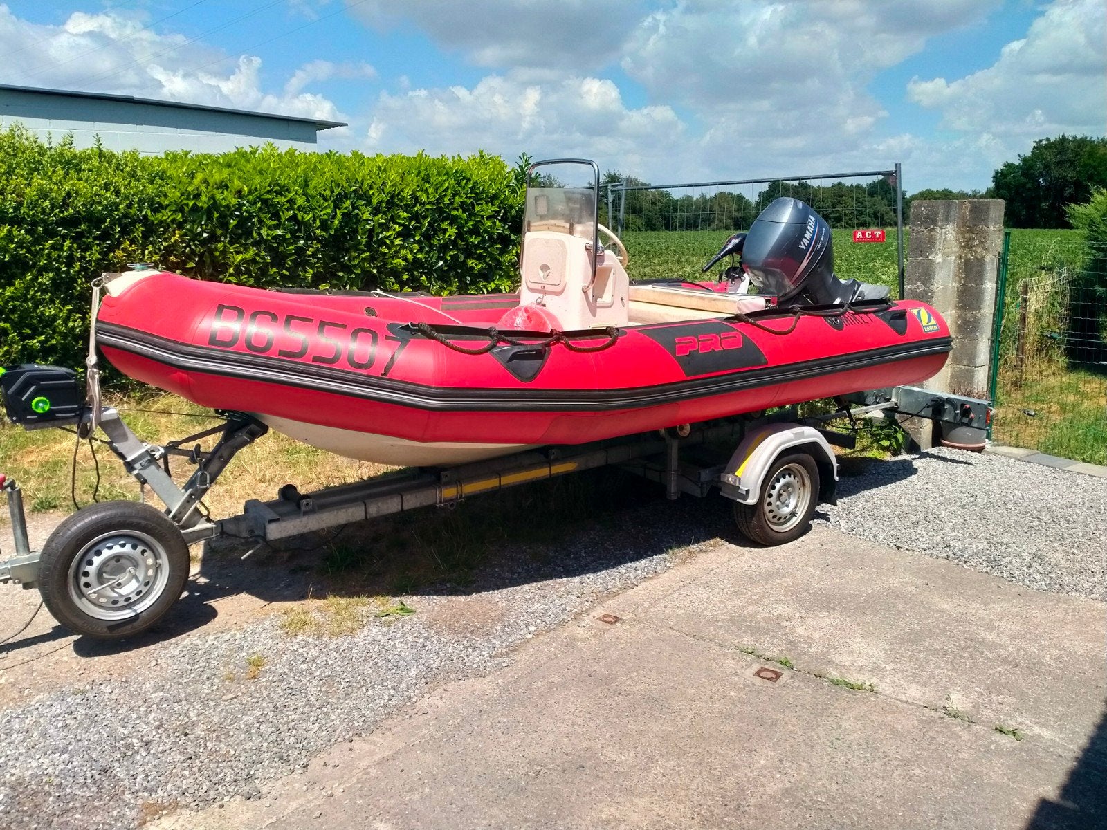 zodiac pro 9, Watersport en Boten, 35 cm, 2 m, 50 pk, Ophalen