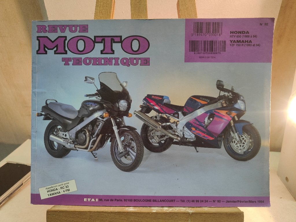 rta honda ntv  650, Motos, Enlèvement ou Envoi