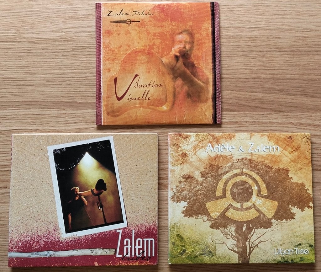 Didgeridoo CD pakket: Zalem Delarbre & Adèle Blanchin, Musique & Instruments, Enlèvement, Comme neuf