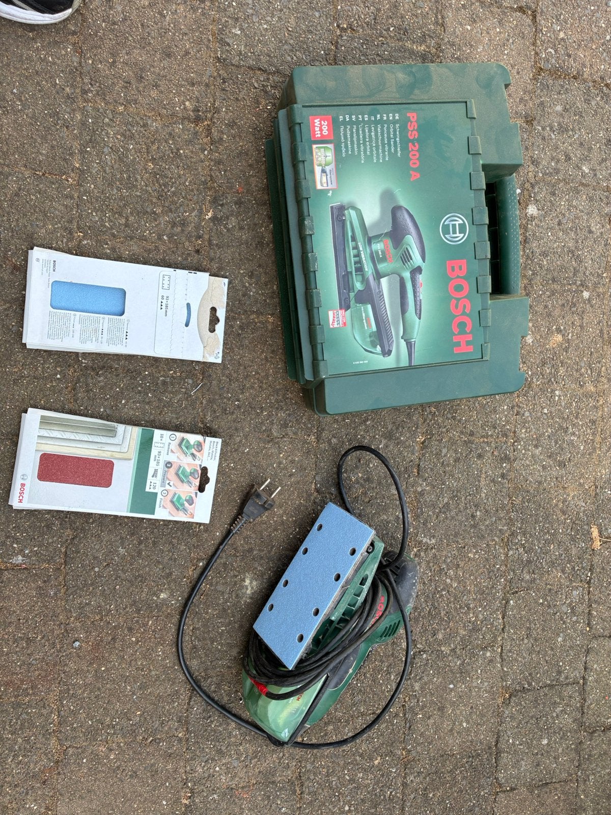 Schuurmachine, Ophalen, Zo goed als nieuw, Minder dan 600 watt, Vlakschuurmachine