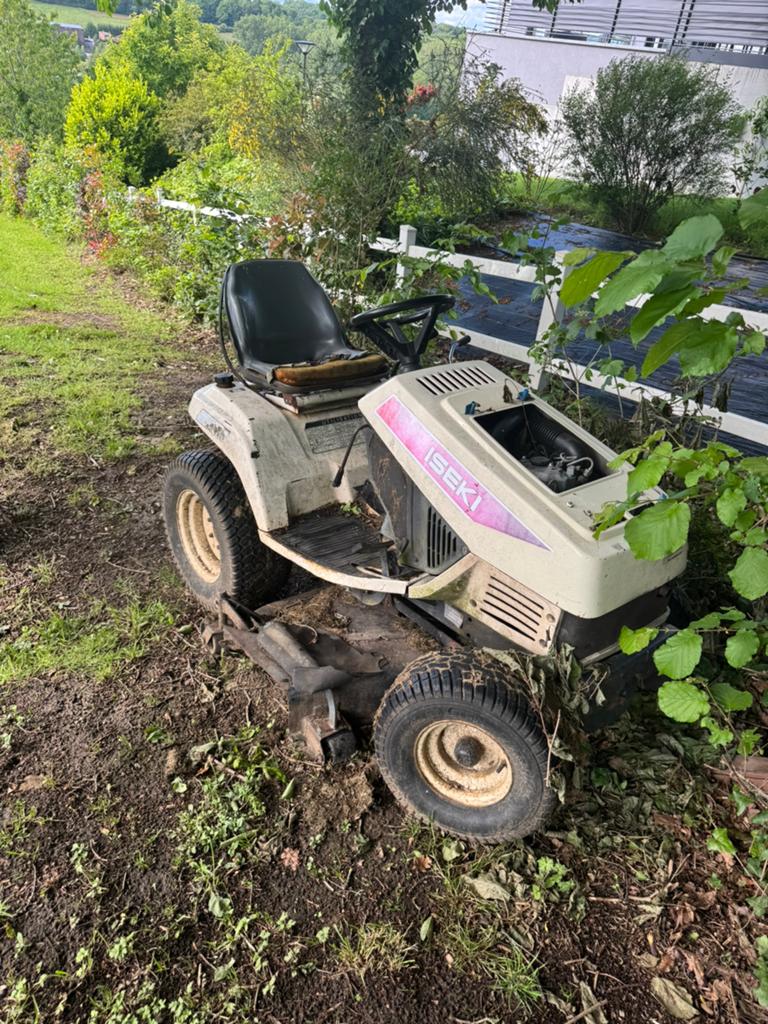 Tracteur tondeuse Iseki SG13, Enlèvement, Utilisé, Démarrage électrique, 120 cm ou plus
