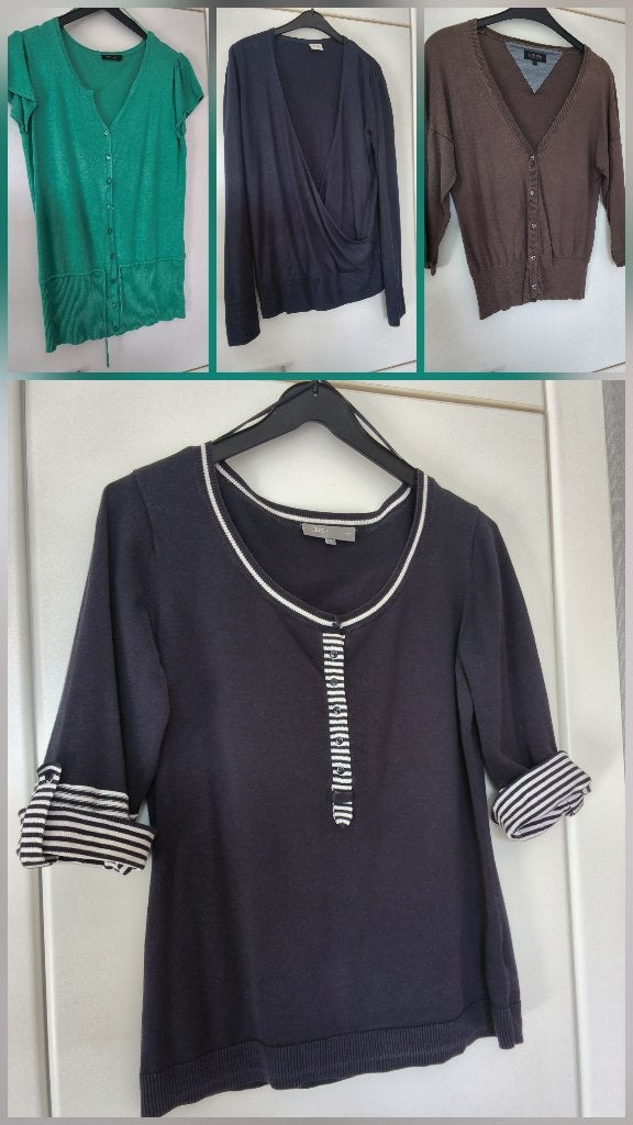 T.L dameskleding/truien/vestjes/katoenen blouses, Kleding | Dames, Truien en Vesten, Ophalen of Verzenden, Zo goed als nieuw, Maat 42/44 (L)