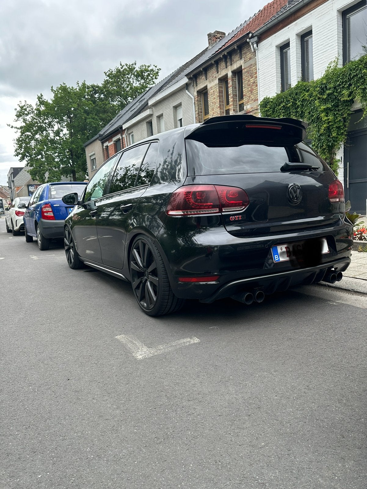 Volkswagen Golf 6 GTI DSG – 2009 – 239.000 km, Auto's, Volkswagen, Euro 5, Zwart, Leder, 5 zetels