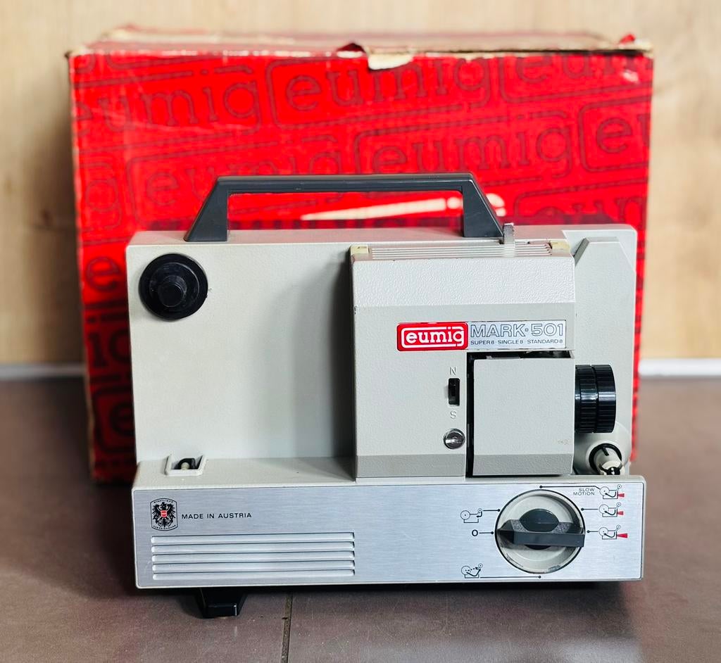 Filmprojector Eumig Mark 502D, Ophalen of Verzenden, Projector