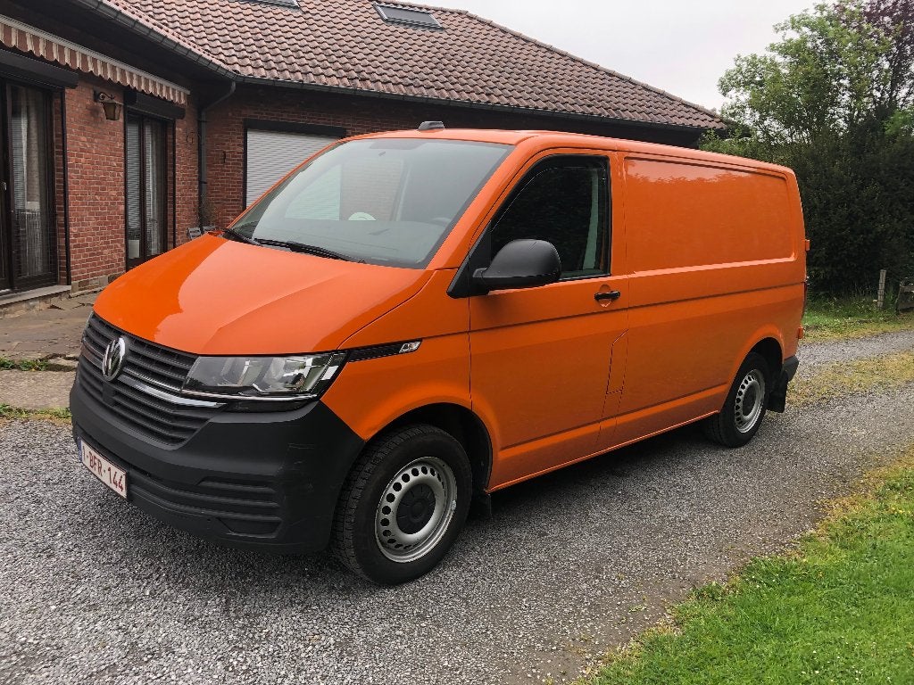 VOLKSWAGEN Transporter T6.1 2.0 TDI 150 cv DSG, Autos, Rouge, Achat, 3 places, 1968 cm³