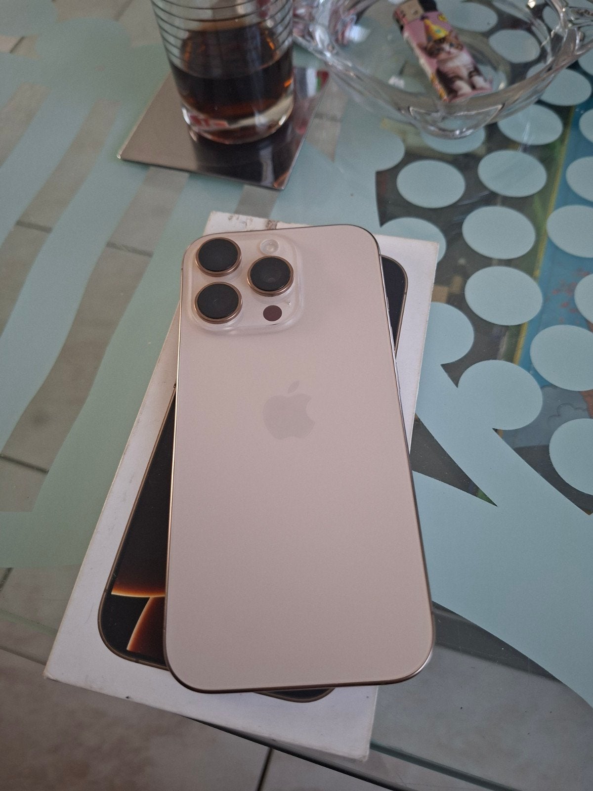 iPhone 16 Pro, Telecommunicatie, Mobiele telefoons | Apple iPhone, 128 GB, Nieuw, 100 %, Goud