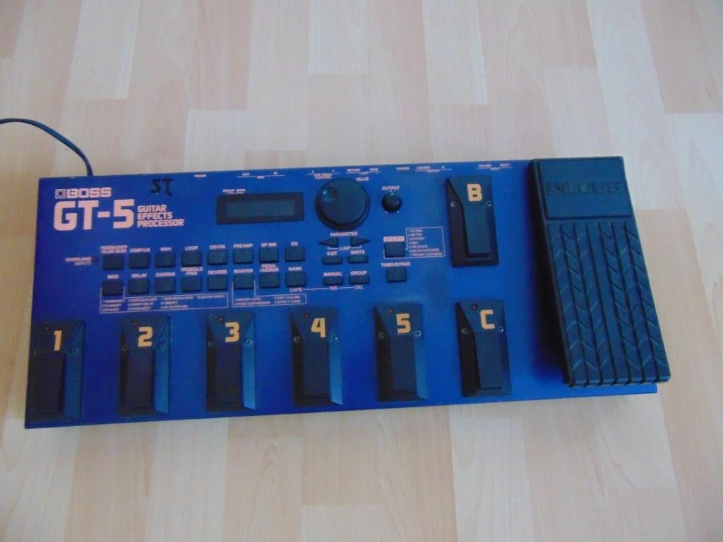 Pedaal Boss GT-5 Gitaar effecten processor ., Muziek en Instrumenten, Ophalen of Verzenden, Nieuw, Multi-effect