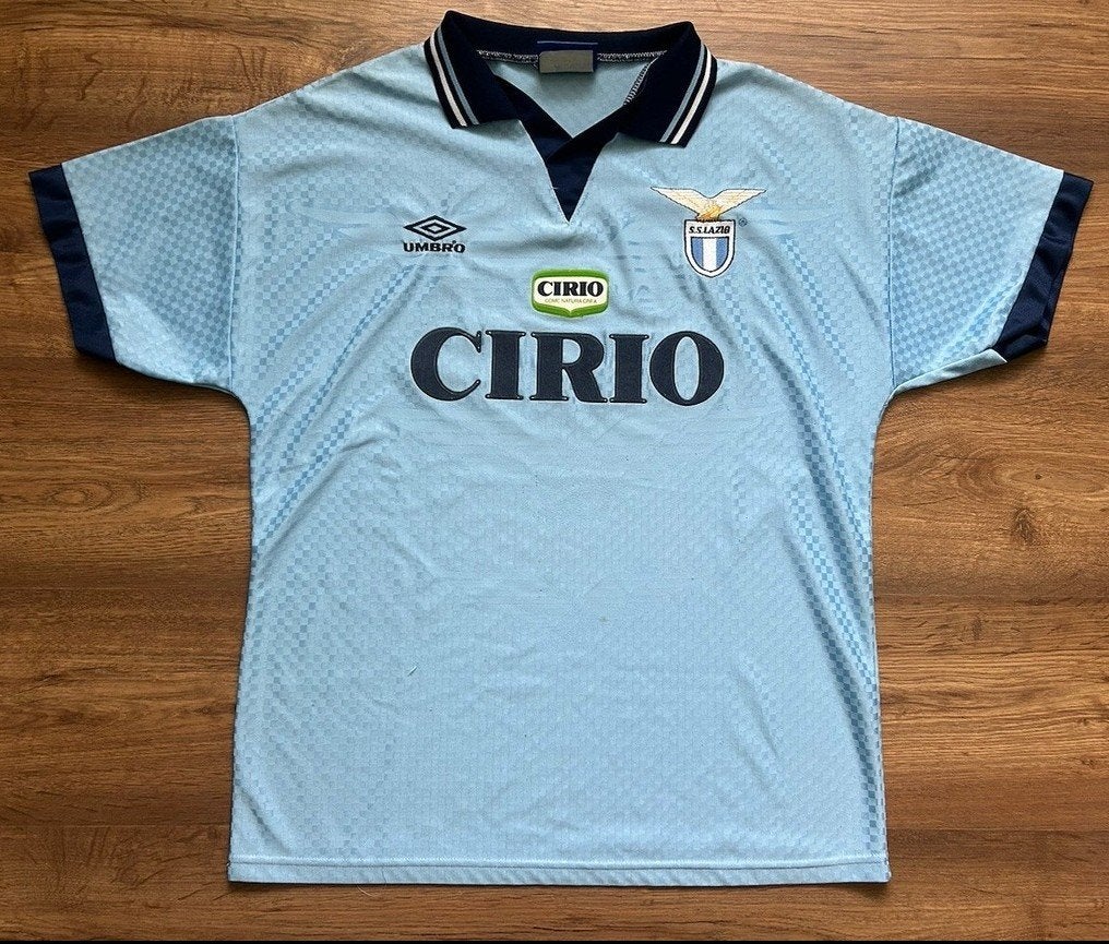 Lazio Roma Voetbal Thuisshirt Orgineel 1996, Enlèvement ou Envoi