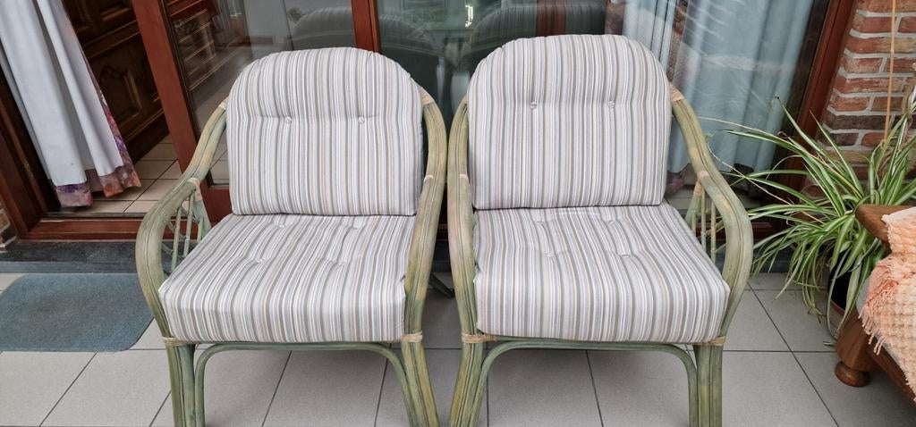 Mooie rotan set, Tuin en Terras, Ophalen, Rotan, Tuinset