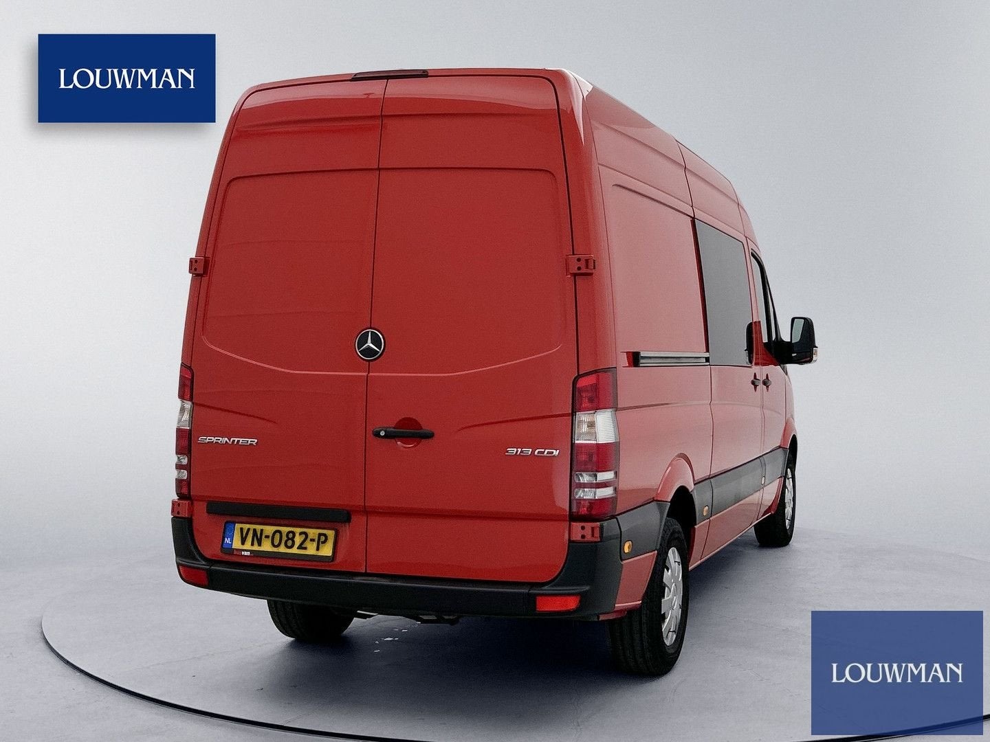 Mercedes-Benz Sprinter 313 2.2 CDI L2H2 Automaat Cruise cont, Autos, Rouge, Achat, Entreprise, Carnet d'entretien