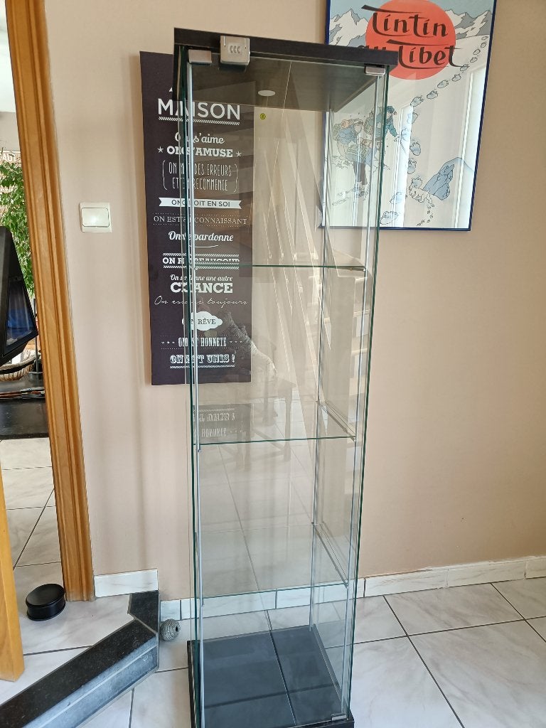 ARMOIRES VITRINES A SAISIR !!!!!, 25 à 50 cm, IDEAL POUR FIGURINES , ......., Comme neuf, Moins de 50 cm